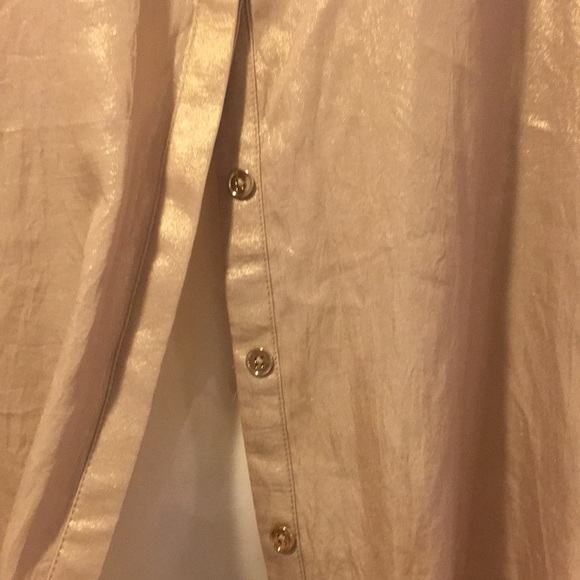 Chico’s Sleeveless button down top - Picture 4 of 6